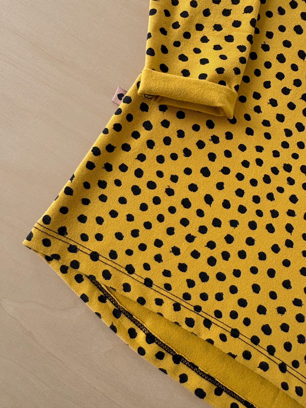 Oversized-Longsleeve mit Punkte-Print – Gr. 128