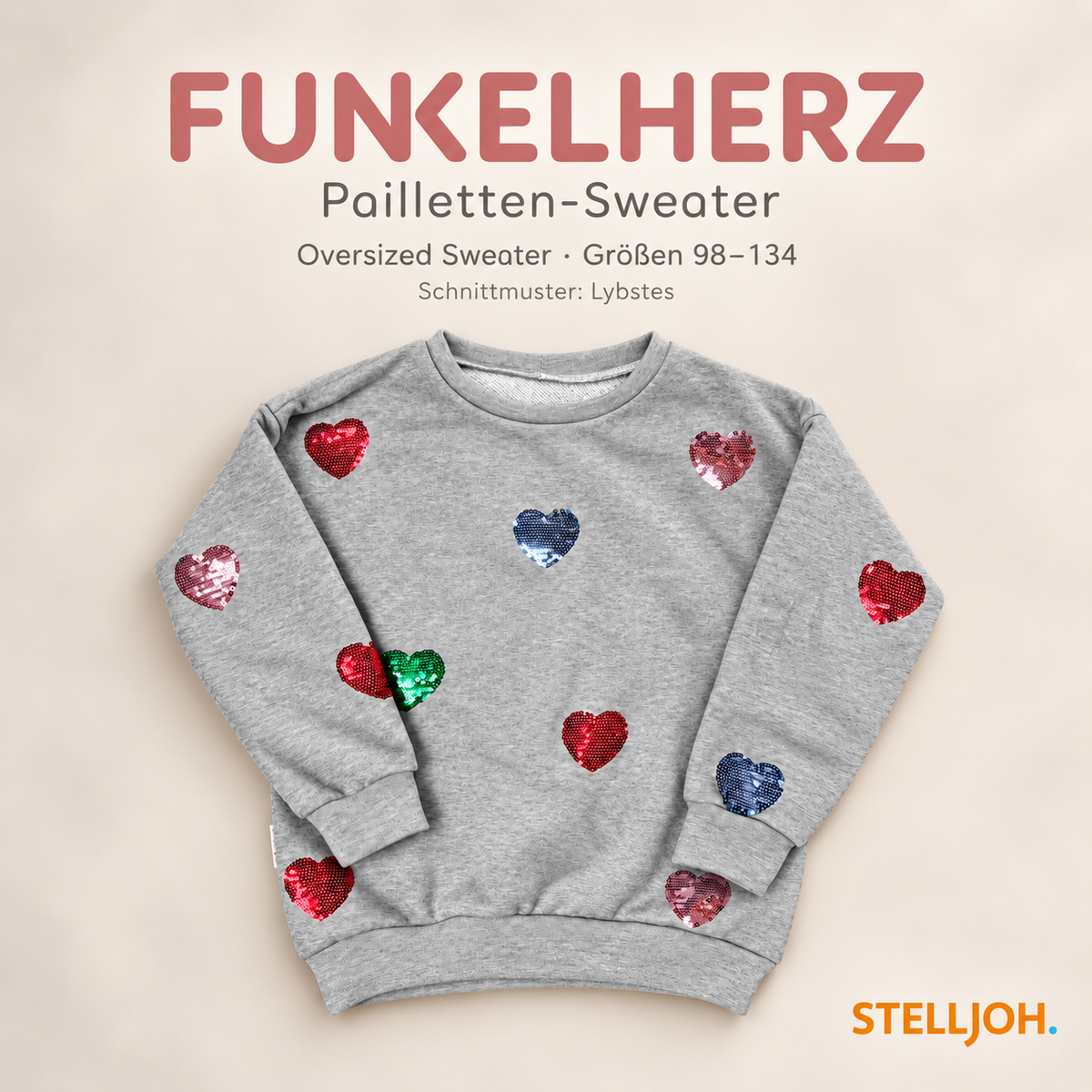 Sweater "Funkelherz"